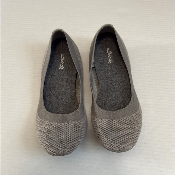 All Birds - Women's Tree Breezers - Breathable Knit Flats - Size W9 - Grey - Picture 2 of 9